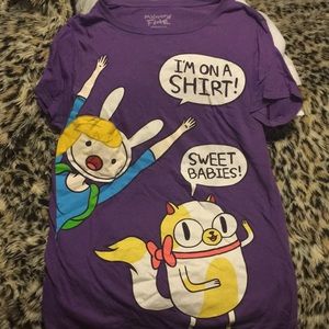 Adventure time Fiona and Cake shirt